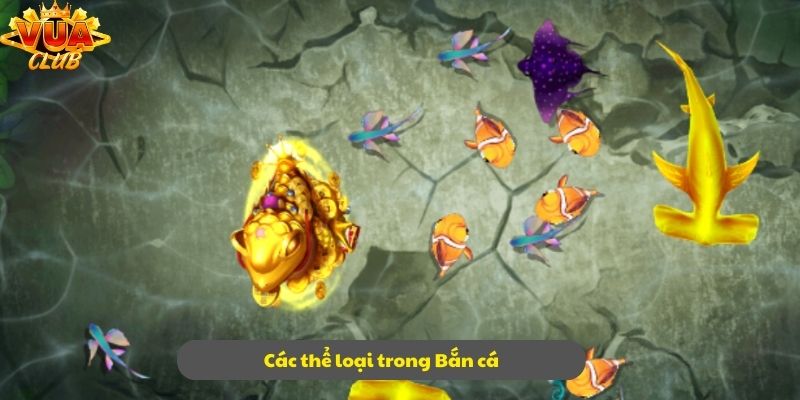 Những thể loại ấn tượng trong game bắn cá